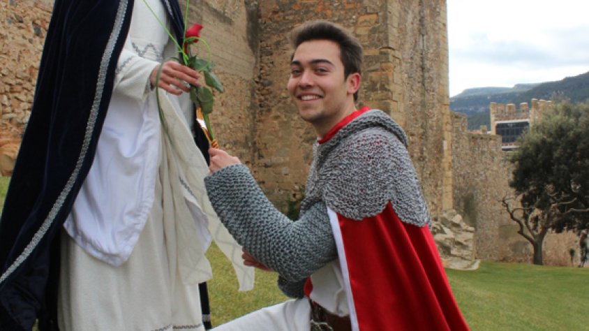 Imatge de la presentació dels protagonistes de la 28a Setmana Medieval