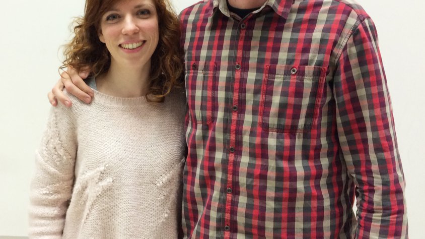 Anna Lafebre, nova coordinadora, i Enric Mercadé, fins ara coordinador.