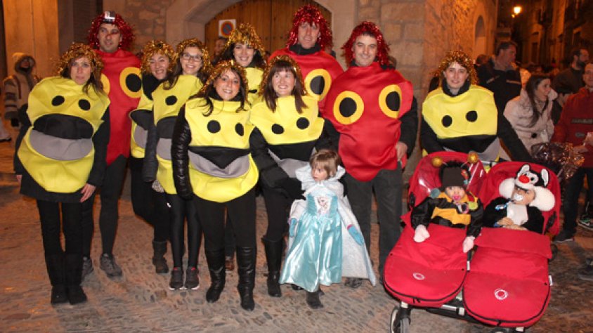 Imatge d'un carnaval anterior a Solivella