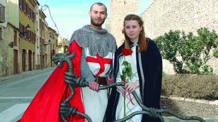 El Sant Jordi de la 29a Setmana Medieval