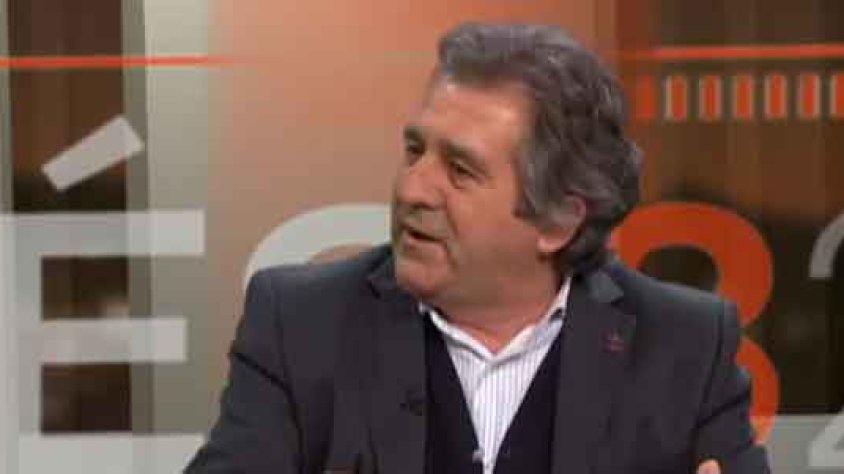 Un instant de la intervenció de Josep Andreu al programa