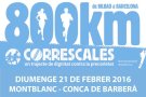 Montblanc acull el pas de la Correscales 2016 aquest diumenge 21 de febrer