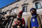 Els Amics dels Gegants participen per primer cop a les Festes de Santa Eulàlia de Barcelona