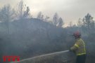 Un incendi a Blancafort crema unes 5 hectàrees