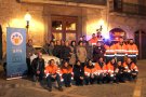 Actualització del marcador amb els Amics dels 600, Protecció Civil i la Unió de Botiguers i Comerciants de Montblanc