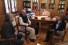 Meritxell Borràs visita el Monestir de Santa Maria de Poblet