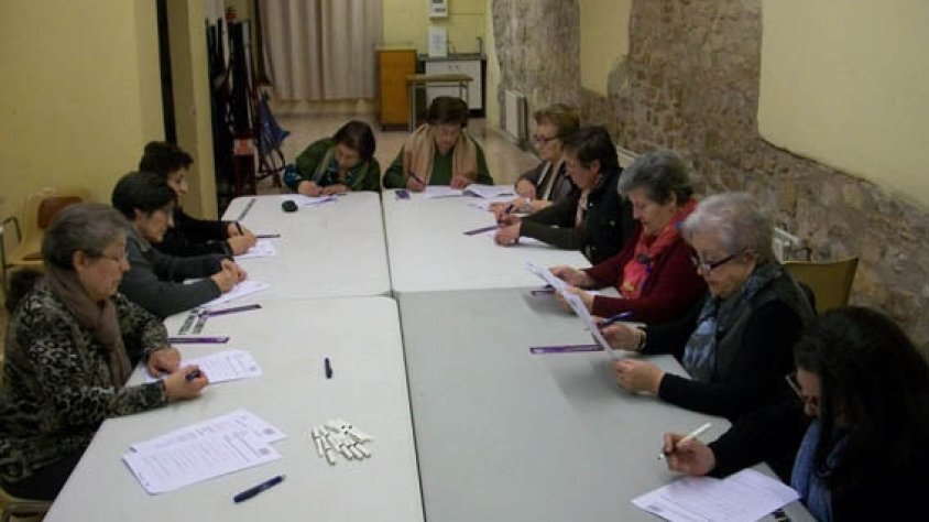 Un instant del taller