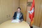 Visita a Blancafort del diputat al Parlament de Catalunya Ferran Civit