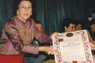 Mor als 96 anys Maria Font, vídua de Lluís Carulla