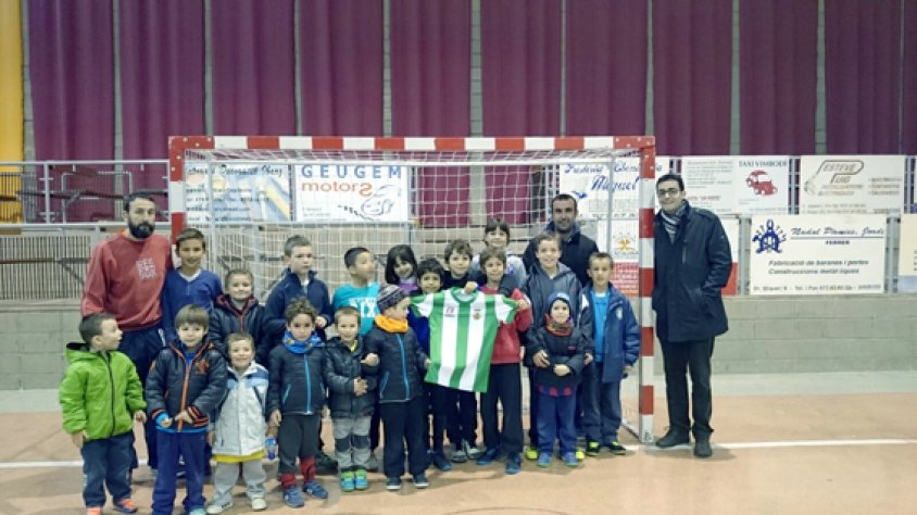 Acte de lliurament de l'equipació