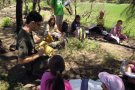 Els alumnes de l'escola de Blancafort obren les activitats del Programa El bosc i els incendis d'aquest curs