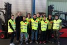 Els alumnes d'Activitats Auxiliars de Magatzem de Concativa visiten l'antiga Mercedes