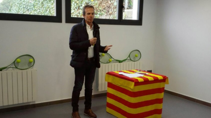 Carles Tudó, President del Club Tennis Montblanc