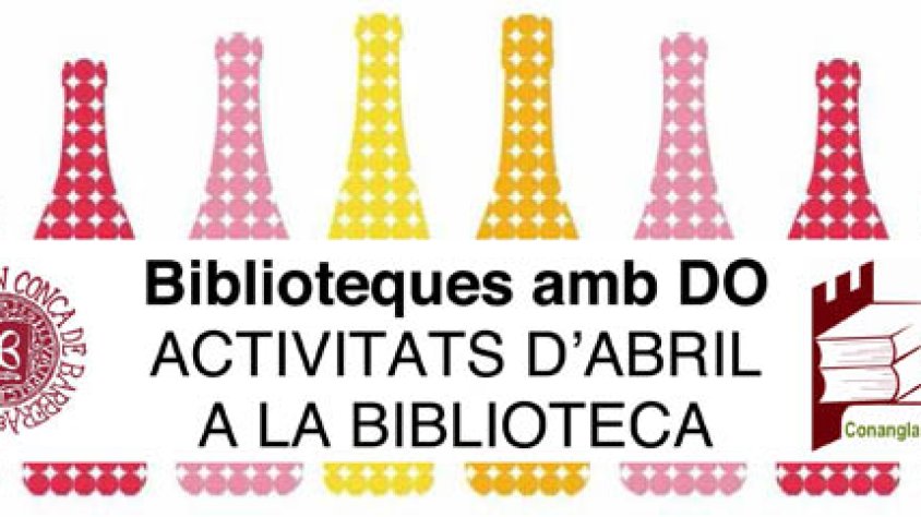 Cartell dels actes a la Biblioteca Conangla i Fontanilles