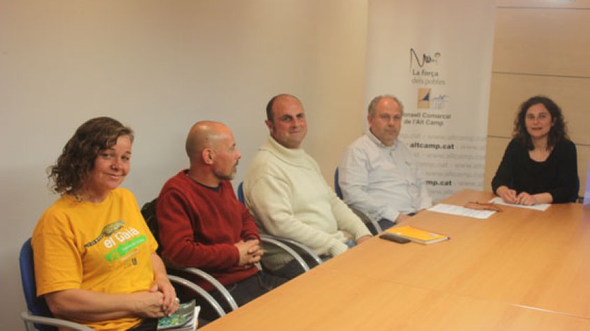 Presentació de la Marxa al Consell Comarca de l'Alt Camp