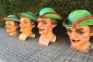 L'Espluga tindrà aquest estiu rèpliques dels 9 capgrossos