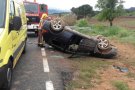 Accident amb un ferit a la C-14 a Blancafort