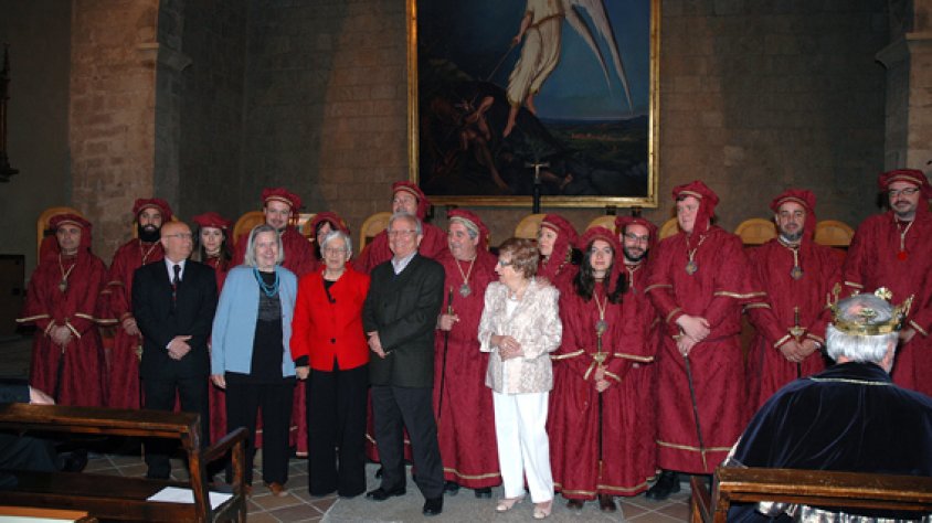Imatge del ple medieval celebrat dissabte 23 d'abril al matí