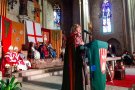 Meritxell Borràs, a l'acte de cloenda de la Setmana Medieval: 