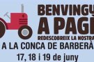 La Conca de Barberà participarà el 17, 18 i 19 de juny a la primera edició de Benvinguts a pagès