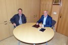 Visita a Blancafort del delegat territorial del govern a Tarragona