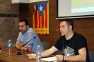 Ferran Civit i Josep Manel Busqueta han explicat a Montblanc, les novetats del procés d'independència