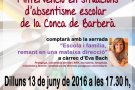 Els centres escolars de la Conca de Barberà consensuen el protocol d’absentisme escolar