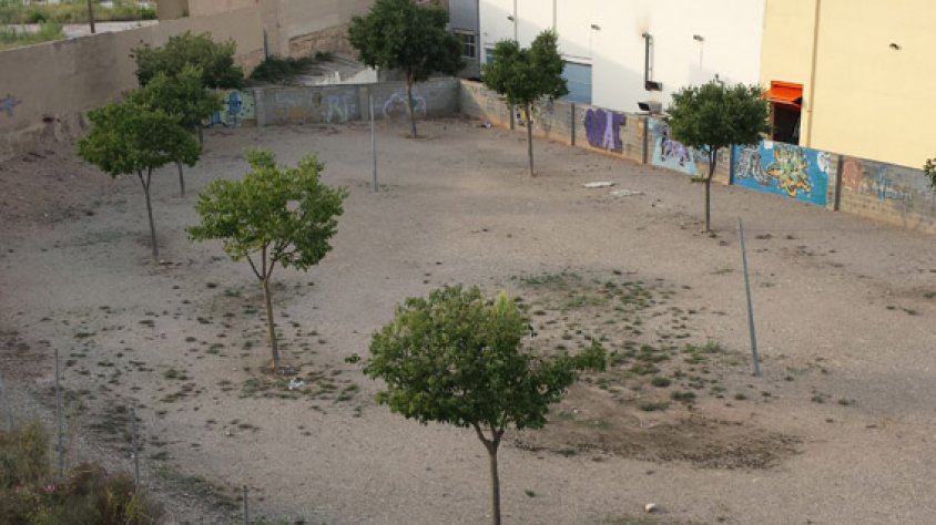 Indret on proposen ubicar-hi el parc per a gossos