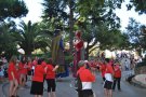 Els Amics dels Gegants de Montblanc visiten Sant Pol de Mar amb els Veguers