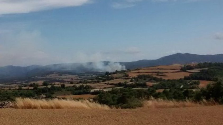 Imatge de l'incendi