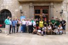 El alcaldes montblanquins i Consell Comarcal actualitzen el marcador de les Festes de la Serra amb l'Àliga