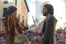 Els Gegants Neolítics de l'Espluga fan una sortida a Tarragona, per Sant Magí