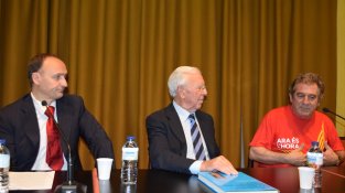 Imatge de la presentació del llibre de Jaume Felip