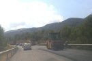 Retencions per obres a la C-14 al terme de Vilaverd