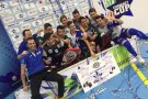 El montblanquí Gerard Montes guanya amb el seu equip d'hoquei els Campionats d'Europa