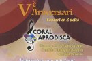 Concert de la Coral Aprodisca al Casal de l'Espluga de Francolí