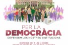 L'ANC, Òmnium i l'AMI organitzen una concentració a Barcelona per la democràcia