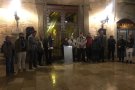 Concentració a Montblanc en suport a l’alcaldessa de Berga, Montse Venturós