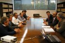 El subdelegat del Govern, Emilio Ablanedo, informa del reinici de les obres de l’A-27 de Valls i Montblanc
