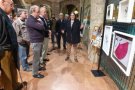 Ja es pot visitar l'exposició d'Helena Requesens al pati central del Palau Alenyà de Montblanc