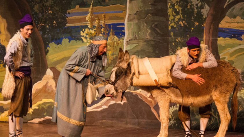 Representació dels Pastorets de l'Espluga de Francolí