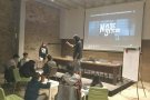 El jovent gaudeix d’una tarda de hip-hop i rap amb Pau Llonch a Montblanc