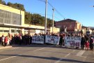Tallen la c-241 a Pira per exigir més seguretat a l'entrada de l'escola Antoni Tous