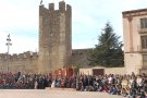 Sant Jordi entrega la rosa a la Princesa