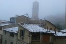 Nevada a finals d'abril a Vilanova de Prades