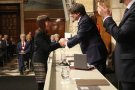 Montserrat Catalan, exdirectora de l'Arxiu Tarradellas, rep la Creu de Sant Jordi