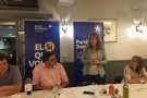 Marta Pascal, coordinadora general del PDeCAT, visita Montblanc