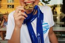 Blanca Fuster Tarragó, filla de Solivella, Campiona d'Espanya de Natació sincronitzada