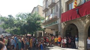 Minuts de silenci celebrats a Santa Coloma de Queralt