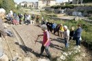 Santa Coloma de Queralt celebra amb èxit la segona plantada de safrà